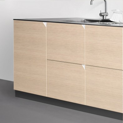 Madera Greta. Vinilo lavable autoadhesivo para muebles de cocina. Lokoloko