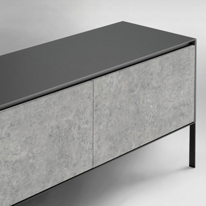 Cemento Alvar. Vinilo lavable autoadhesivo para muebles y cajones de salon y dormitorio. Lokoloko