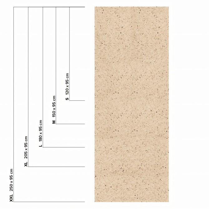 Bello Terrazzo. Washable self-adhesive eco inks. Vinyl for furniture, walls and floors bathroom kitchen, measure. Lokoloko