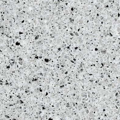 Terrazo Lido. Vinilo lavable autoadhesivo para paredes, azulejos, suelos y muebles. Color gris. Detalle. Lokoloko