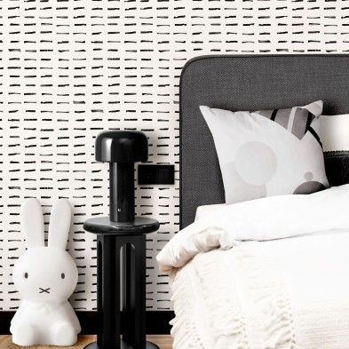 Brush horizontal. Washable, texture vinyl, eco-friendly inks, opaque, antibacterial for bedroom walls. Lokoloko