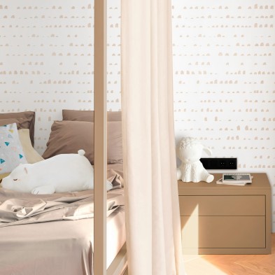 Serena earth.. Self-Adhesive eco-friendly PVC-free Texture wallpaper for walls bedroom. Lokoloko