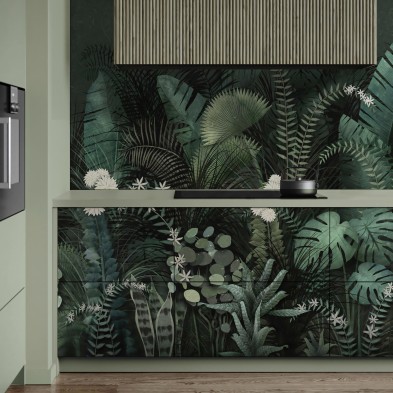 Tropical intenso. Vinilo Mate. 380cm x 120cm