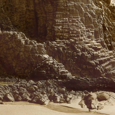 Póster fotográfico en papel ecológico texturizado de Cala del Barranco en Parque Natural Cabo de Gata. Lokoloko