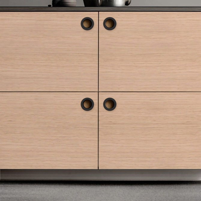 Madera Greta. Vinilo lavable autoadhesivo para muebles en cocinas. Lokoloko