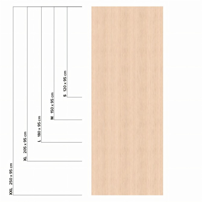 Madera Greta. Vinilo lavable autoadhesivo para paredes de azulejos, paredes lisas y muebles. Medidas. Lokoloko