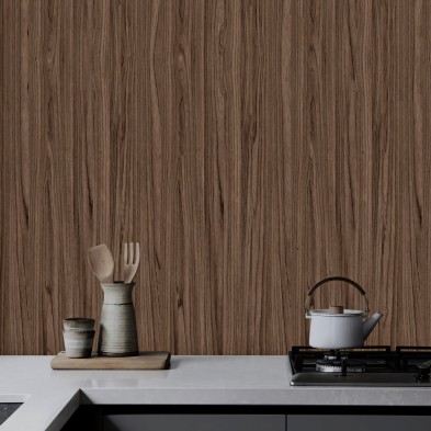 Kala wood. Self-adhesive washable vinyl for tiled walls in the kitchen. Lokoloko