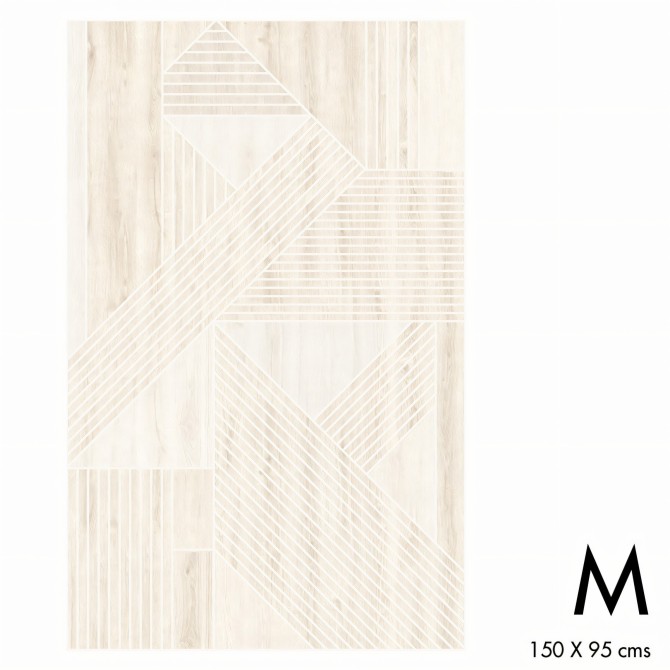 Vinilo Madera Geométrica Blanca para Forrar Muebles y Paredes Cocinas