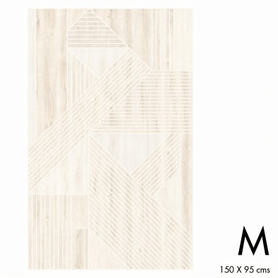Vinilo Madera Geométrica Blanca para Forrar Muebles y Paredes Cocinas