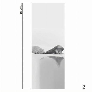 Monsul Punta de la Peineta Beach. Self-Adhesive eco-friendly PVC-free wallpaper for smooth walls. Piece 2. Lokoloko