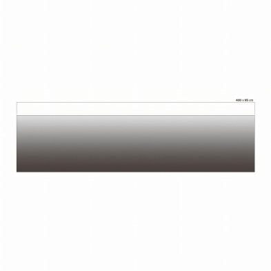 Kobe Brown gradient in washable translucent vinyl for glass, windows and screens. 400cm wide x 95cm high. Lokoloko.