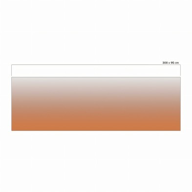 Earthy Sand Gradient Translucent vinyl stickers washable for glass, windows and screens. 300cm wide x 95cm high. Lokoloko.