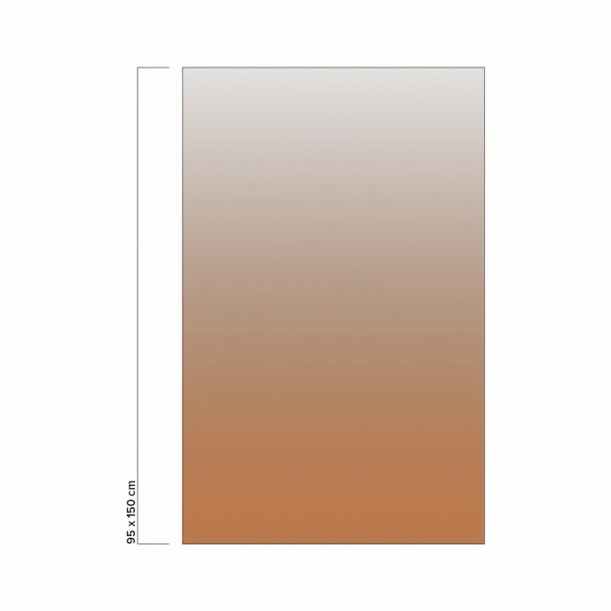 Earthy Sand GradientTranslucent vinyl stickers washable for glass, windows and screens. 95cm wide x 150cm high. Lokoloko.