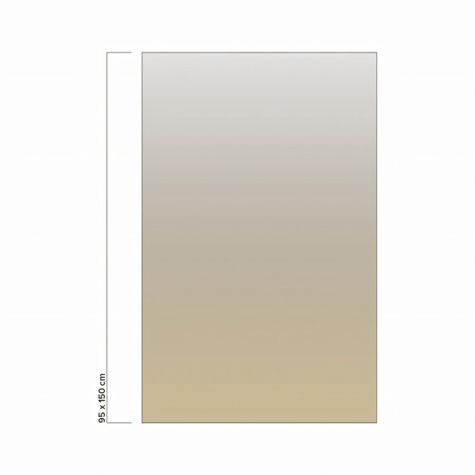 Degradado Khaki en vinilo transparente lavable para cristales, ventanas y mamparas. 95cm ancho x 150cm alto. Lokoloko.