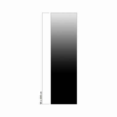 Black gradient. Translucent vinyl stickers washable for glass, windows and screens. 95cm wide x 300cm high. Lokoloko.