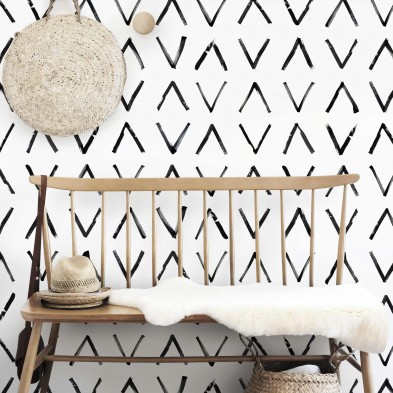 Mudcloth Africano Eco-Friendly Wallpaper 95x230cm
