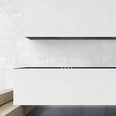 Ellis Cement. Washable vinyl, ecological inks, water resistant, antibacterial for tiles and backslash Kitchen. Lokoloko