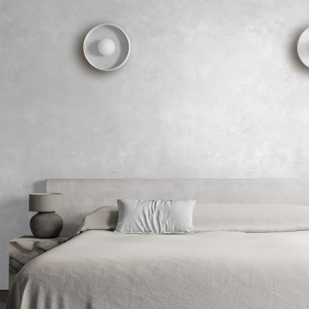 Ellis Cement.Self-Adhesive eco-friendly PVC-free wallpaper for walls bedroom. Lokoloko