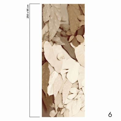 Gaia  Self-Adhesive eco-friendly PVC-free wallpaper mural for walls. Piece 6 Lokoloko
