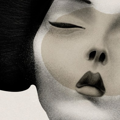 Geiko Mural de papel pintado ecológico autoadhesivo para paredes y superficies lisas. detalle Lokoloko