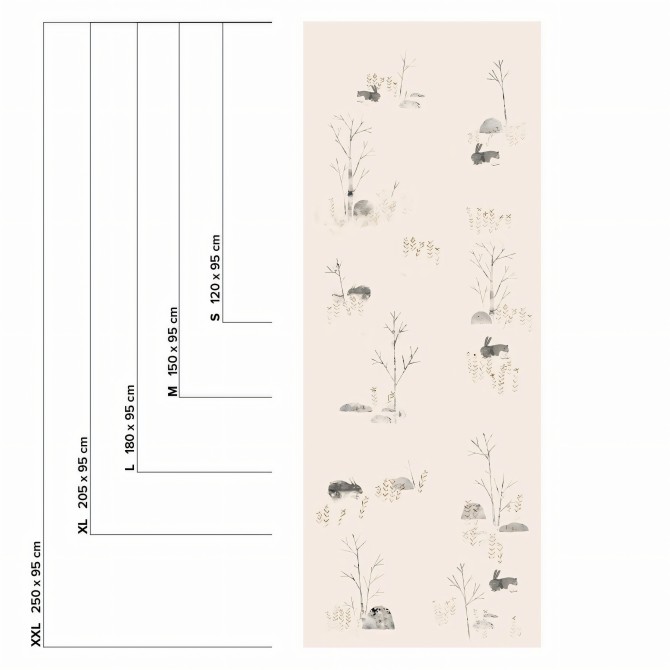 Meadow Couvet. Washable texture self-adhesive vinyl for furniture & walls. Lokoloko