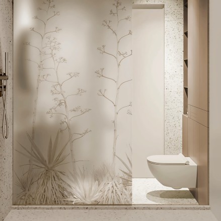 Pita in Earth Tones. Translucent self-adhesive vinyl for windows & glasses