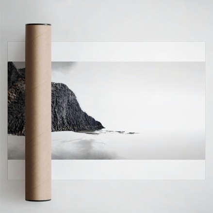 Póster fotográfico en papel ecológico texturizado de Playa Punta del Barronal. Cabo de Gata. Lokoloko