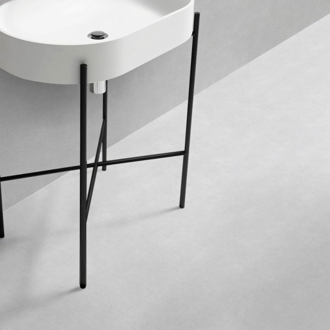 Kemi Fabric Texture Vinyl for floor in bathroom, non-slip and antibacterial, water resistant. Lokoloko