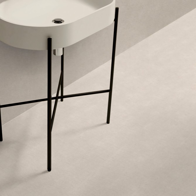 Nassau fabric. Kemi Fabric Texture Vinyl for floor in bathroom, non-slip and antibacterial, water resistant. Lokoloko