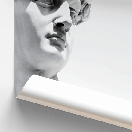Poster detail of Michelangelo's David