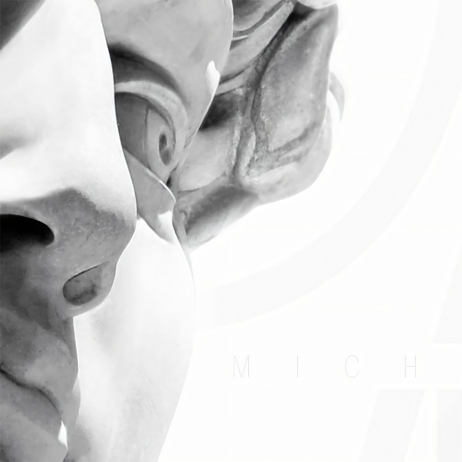 Póster detalle del David de Miguel Angel