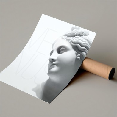 Póster de Venus, escultura por Antonio Canova