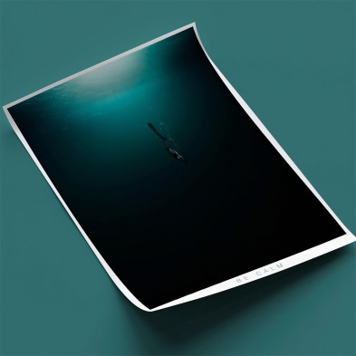 Poster of apnea BE CALM be quiet