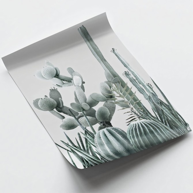 Cactarium 2 sheet - washable suitable interior and exterior