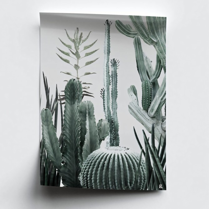 Cactarium 2 sheet - washable suitable interior and exterior