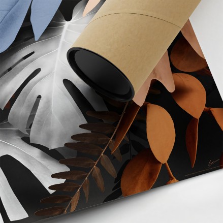 Bohemia 4 poster - washable suitable design poster interior and exterior