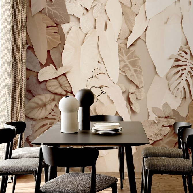 Gaia. Self-Adhesive eco-friendly Texture wallpaper mural for walls living room or dining room. Lokoloko