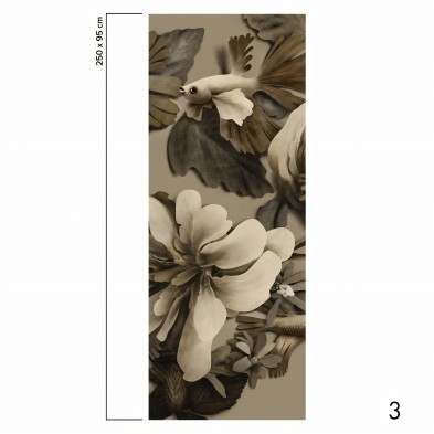 Supreme. Self-Adhesive eco-friendly PVC-free Texture wallpaper mural for walls. Piece 3 Lokoloko