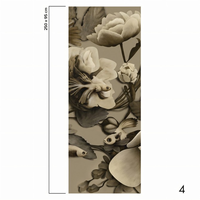 Supreme. Self-Adhesive eco-friendly PVC-free Texture wallpaper mural for walls. Piece 4 Lokoloko