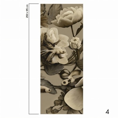 Supreme. Self-Adhesive eco-friendly PVC-free Texture wallpaper mural for walls. Piece 4 Lokoloko