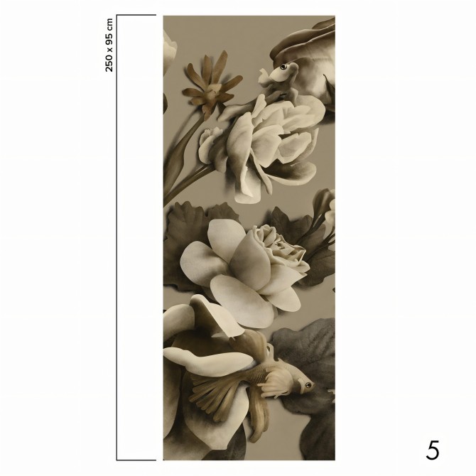 Supreme. Self-Adhesive eco-friendly PVC-free Texture wallpaper mural for walls. Piece 5 Lokoloko