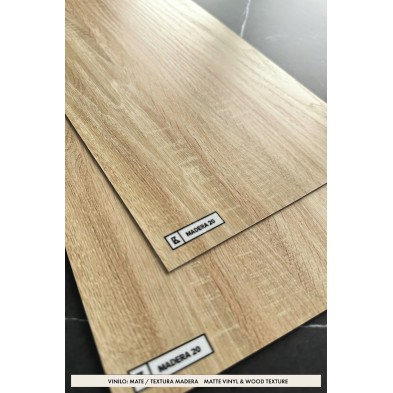 Vinilo Madera 20 lavable resistente al agua, para muebles y paredes de cocina y baños. Roble dorado.