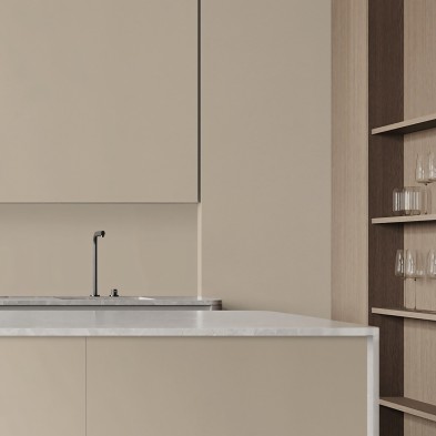 Vinilo Taupe para muebles y paredes de cocina. opaco, ignifugo, antibacterias, lavable, tintas ecologicas, mate, textura madera