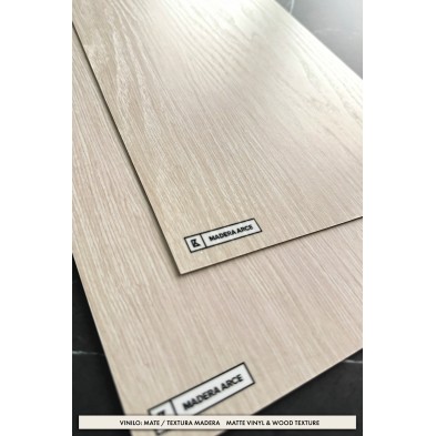 Vinilo Madera Arce lavable para muebles, suelos y paredes