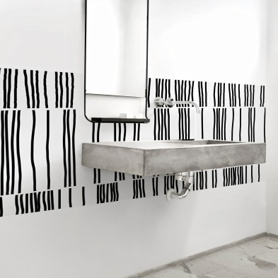 Superposición. Vinilo lavable para muebles, suelos y paredes