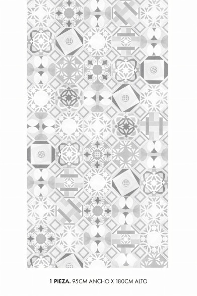 Patron vintage 2. Vinilo Mate. 95cmx180cm