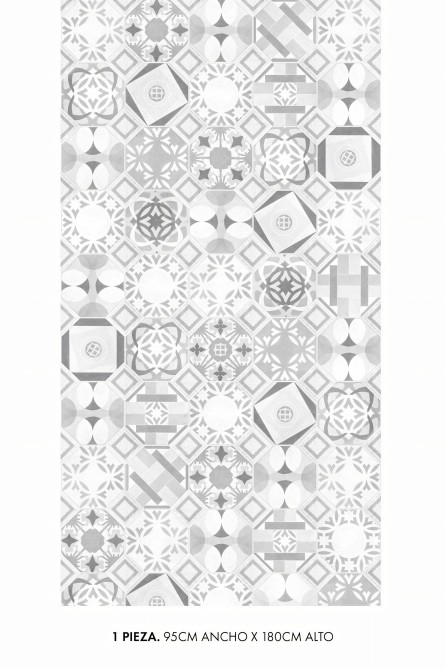 Patron vintage 2. Vinilo Mate. 95cmx180cm