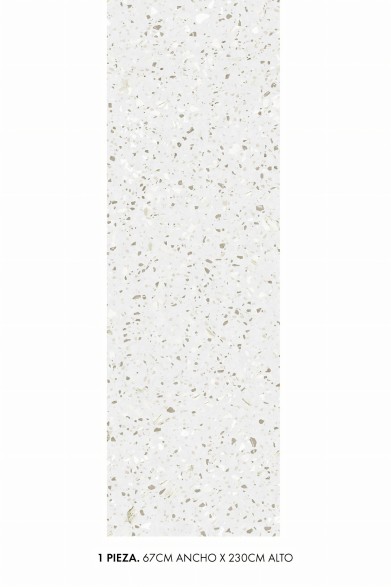 Terrazo Murano. Vinilo Mate. 67cmx230cm