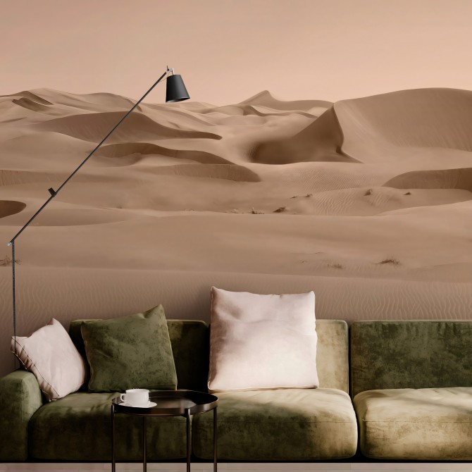 Namibia. Textured, self-adhesive eco-friendly wallpaper for living and dining room walls. Lokoloko