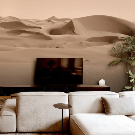 Namibia. Textured, self-adhesive eco-friendly wallpaper mural for bedroom walls. Lokoloko